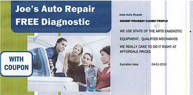 Coupon Free Diagnostic